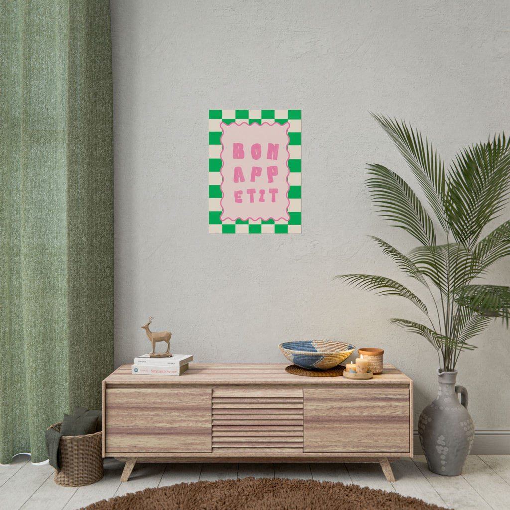 Rolled Poster — Bon Appetit