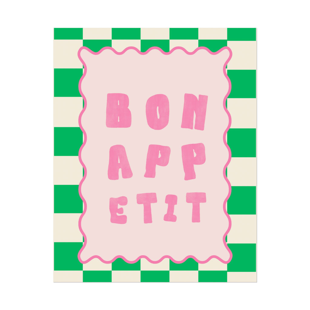 Rolled Poster — Bon Appetit