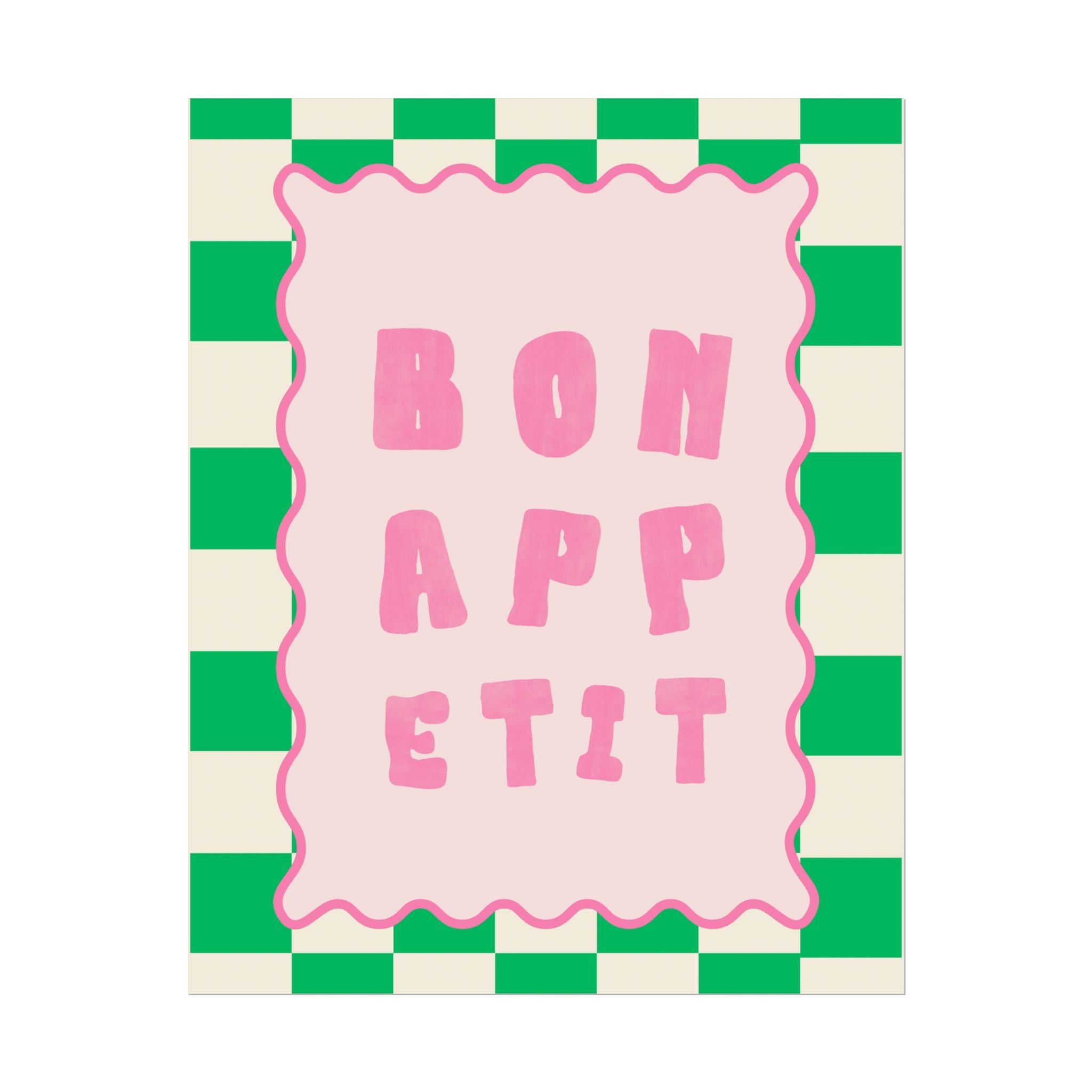 Rolled Poster — Bon Appetit