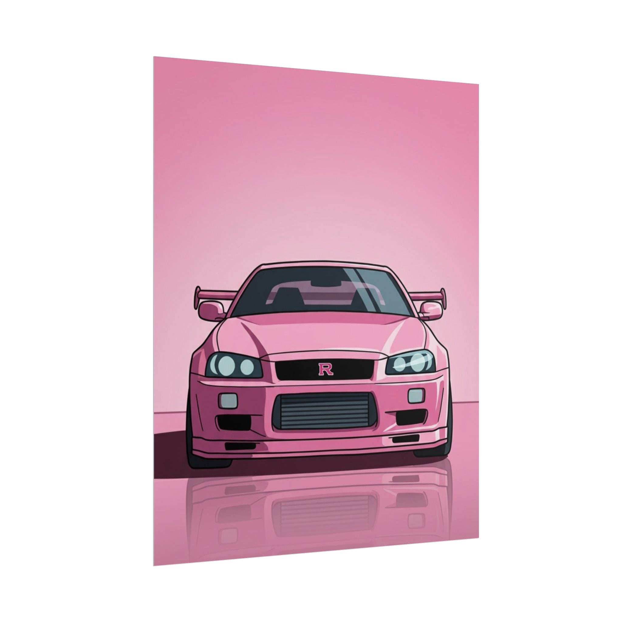 Rolled Poster- Nissan GTR.