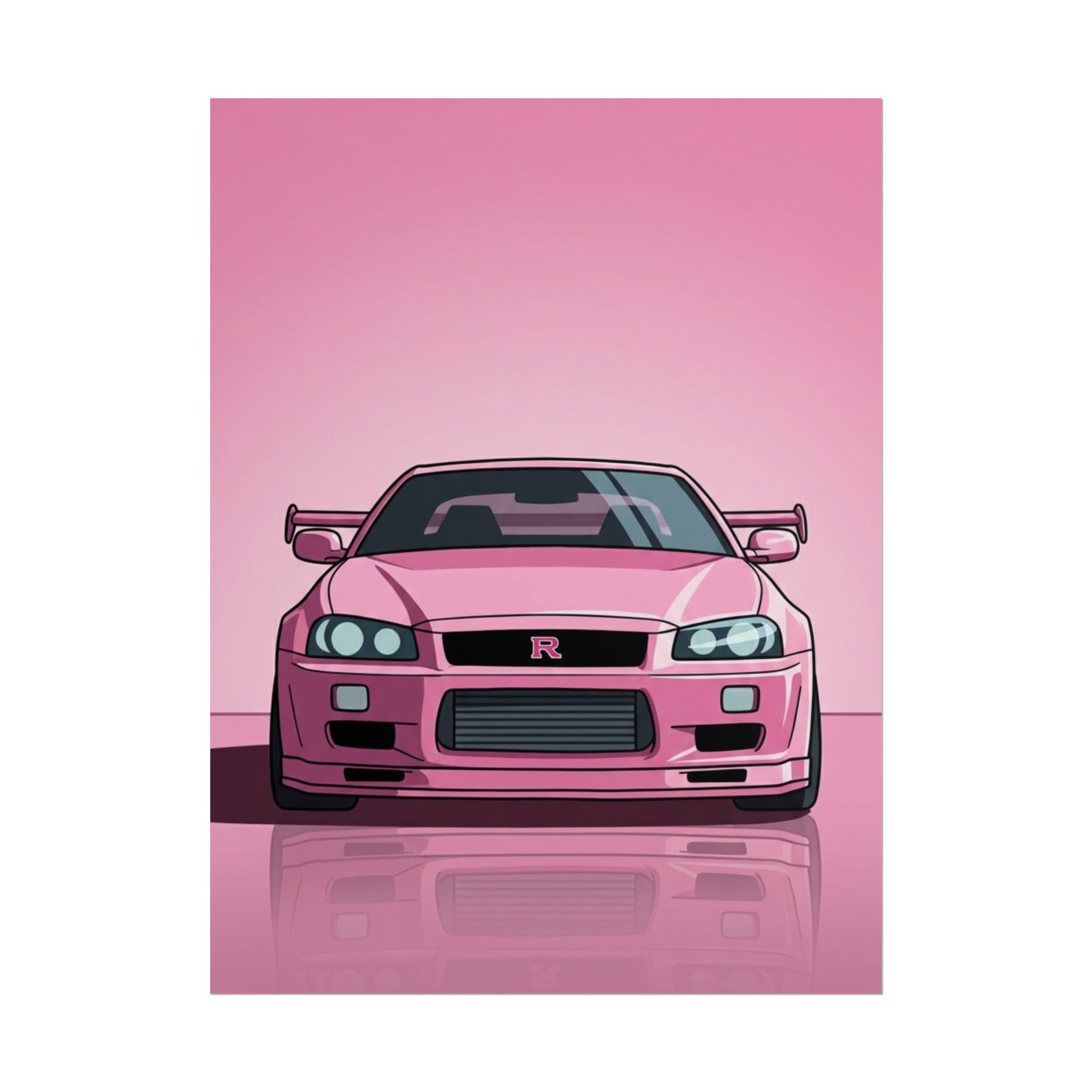 Rolled Poster- Nissan GTR.