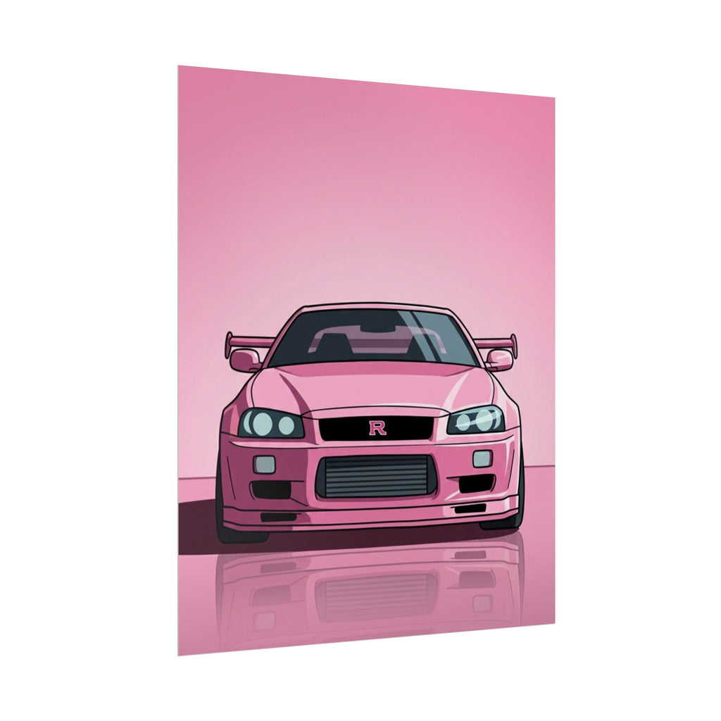 Rolled Poster- Nissan GTR.