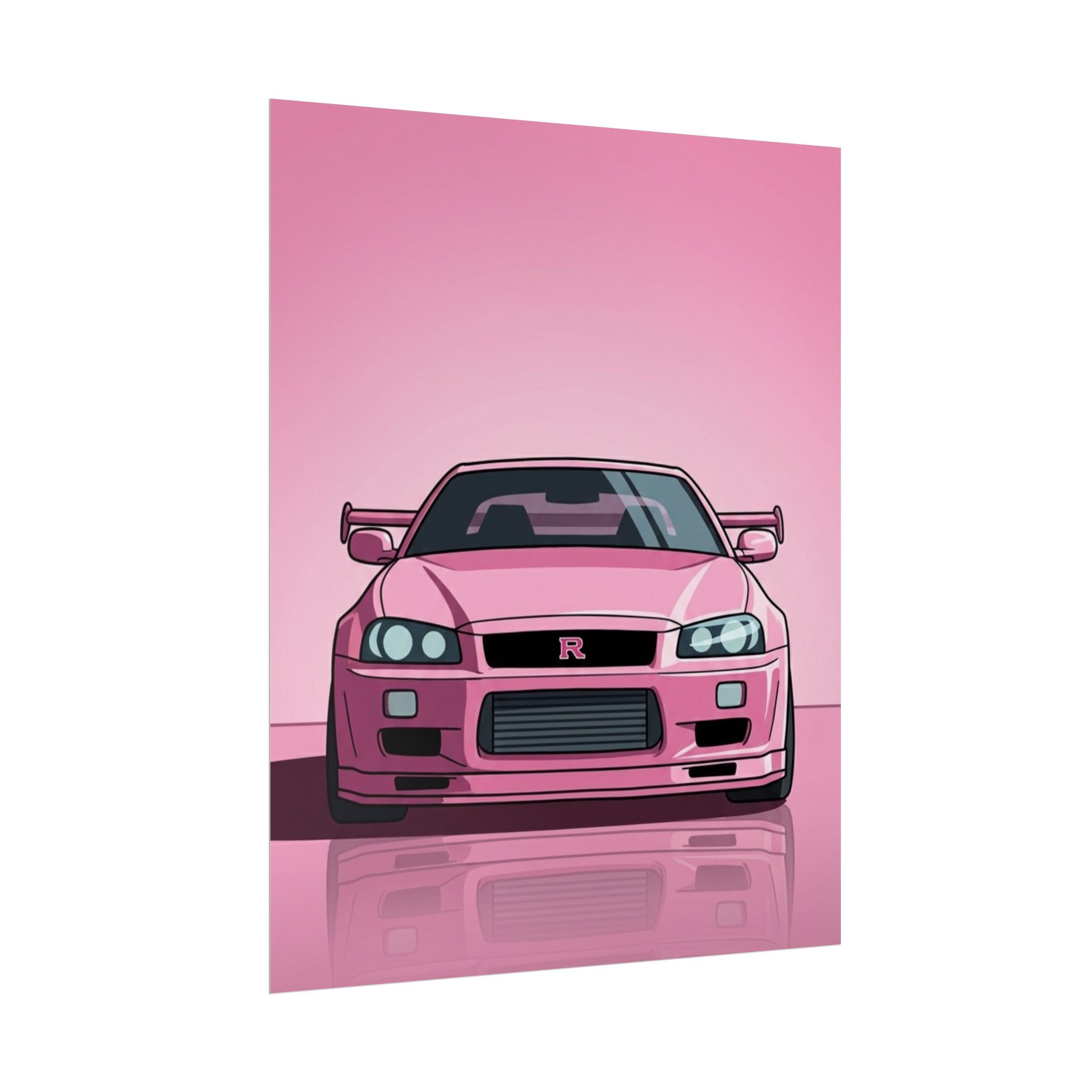 Rolled Poster- Nissan GTR.