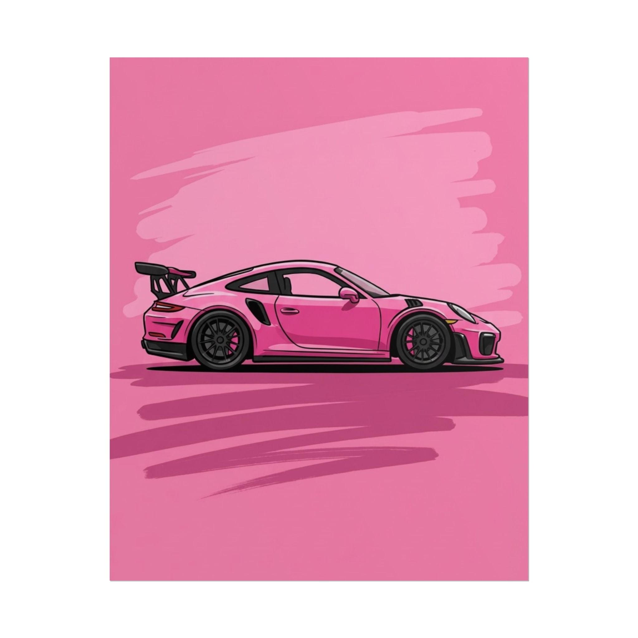 Rolled Poster - Porsche