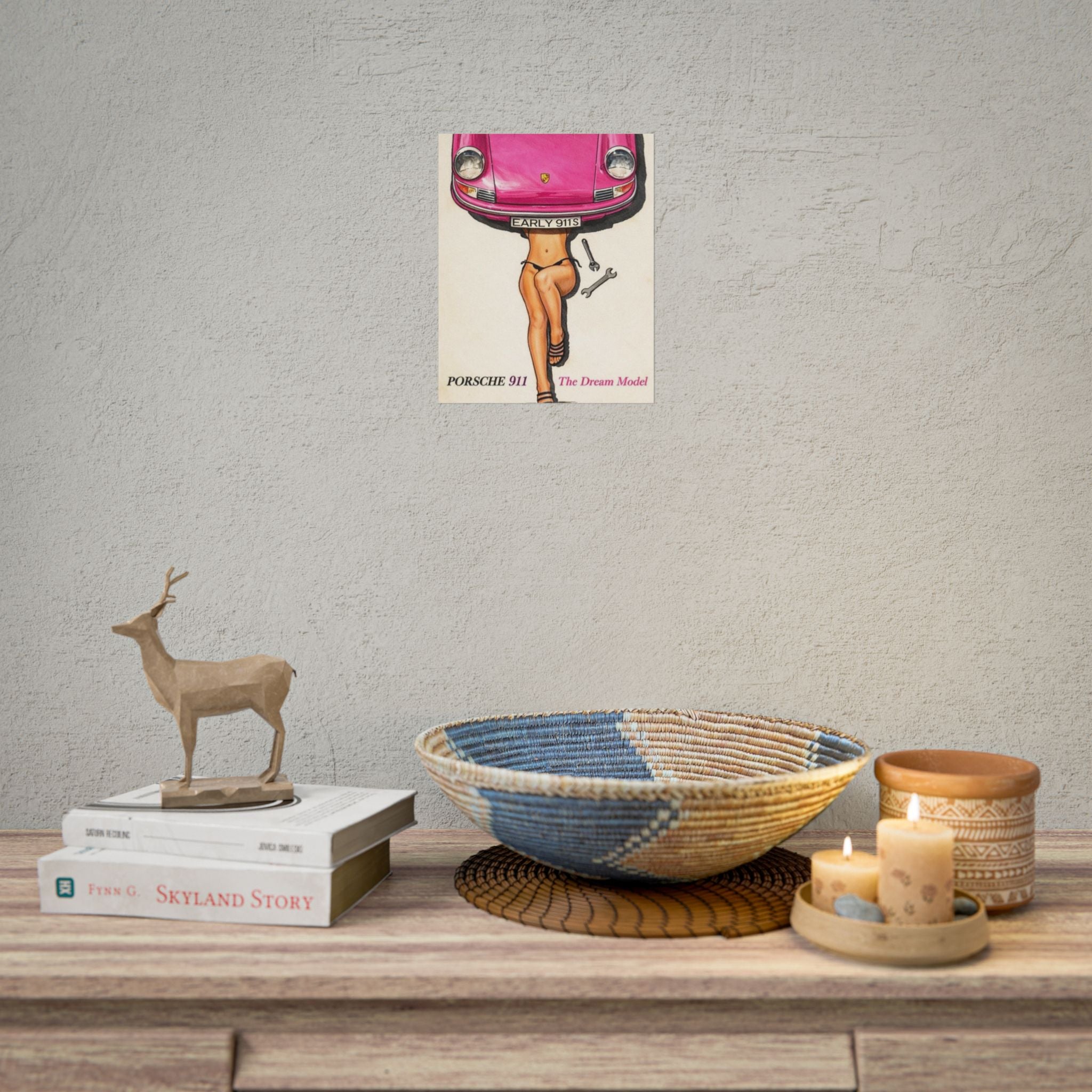 Rolled Poster — Vintage Porsche 911 'The Dream Model'