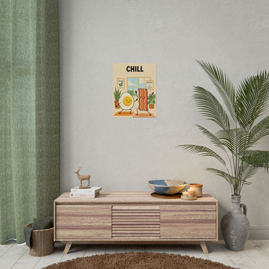 Rolled Poster- Chill Breakfast