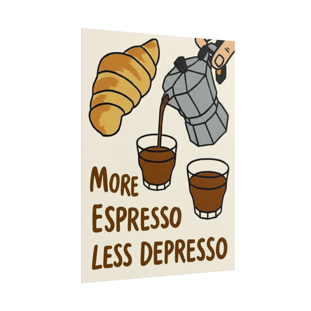 Rolled Poster — More Espresso