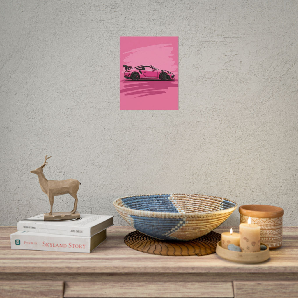 Rolled Poster - Porsche