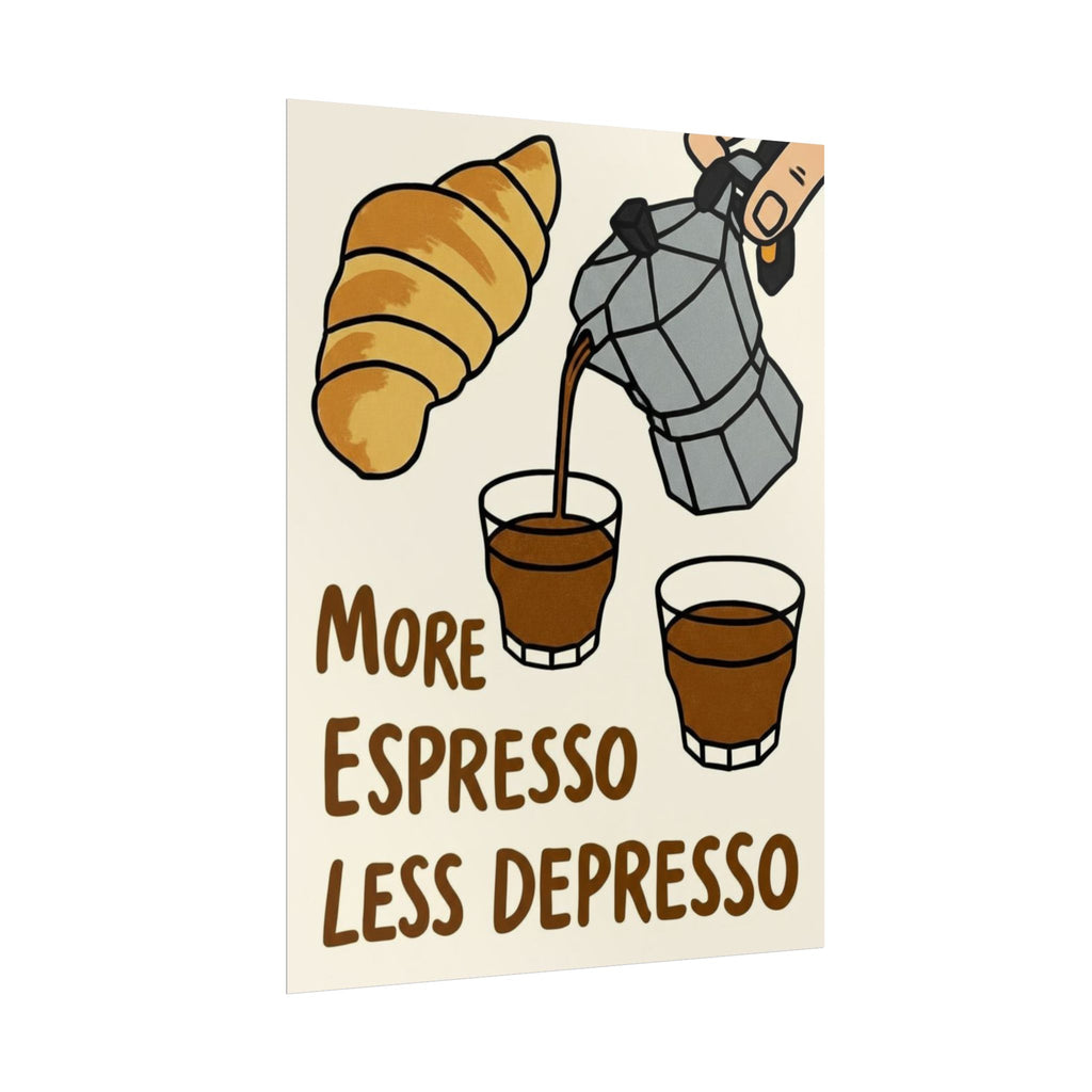 Rolled Poster — More Espresso