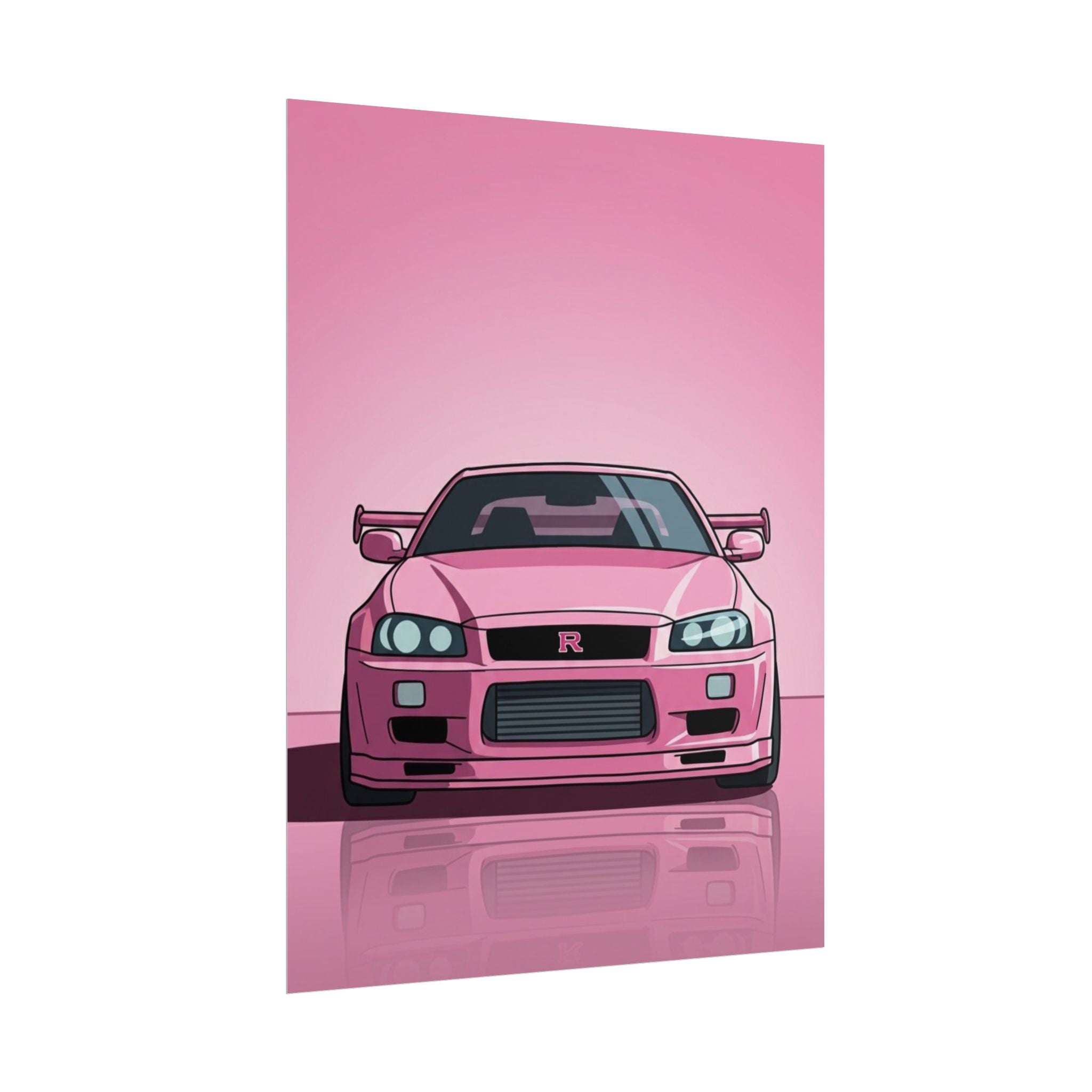 Rolled Poster- Nissan GTR.