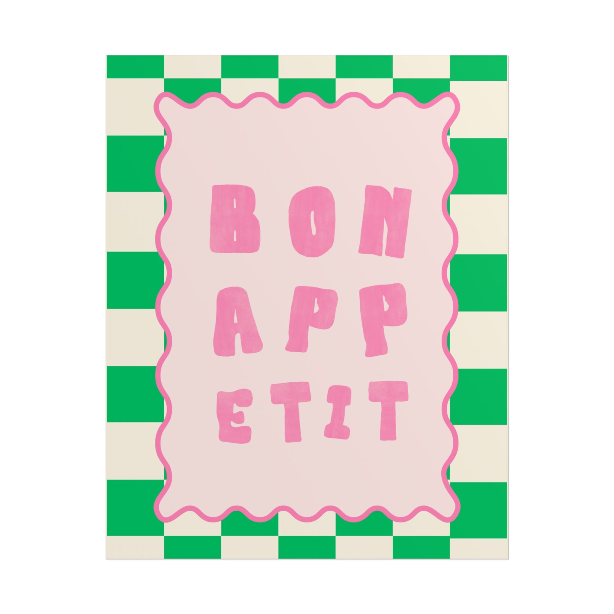 Rolled Poster — Bon Appetit