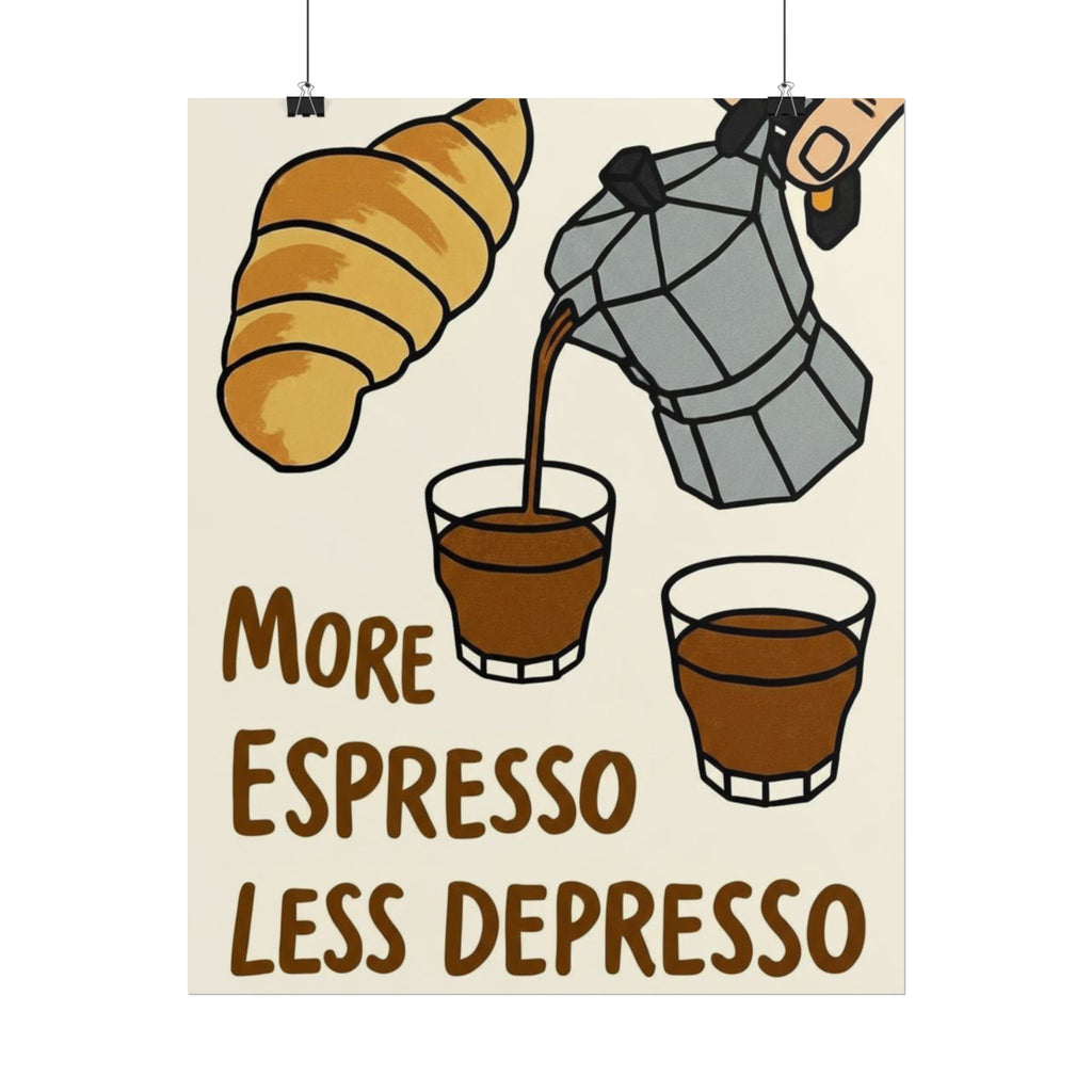 Rolled Poster — More Espresso