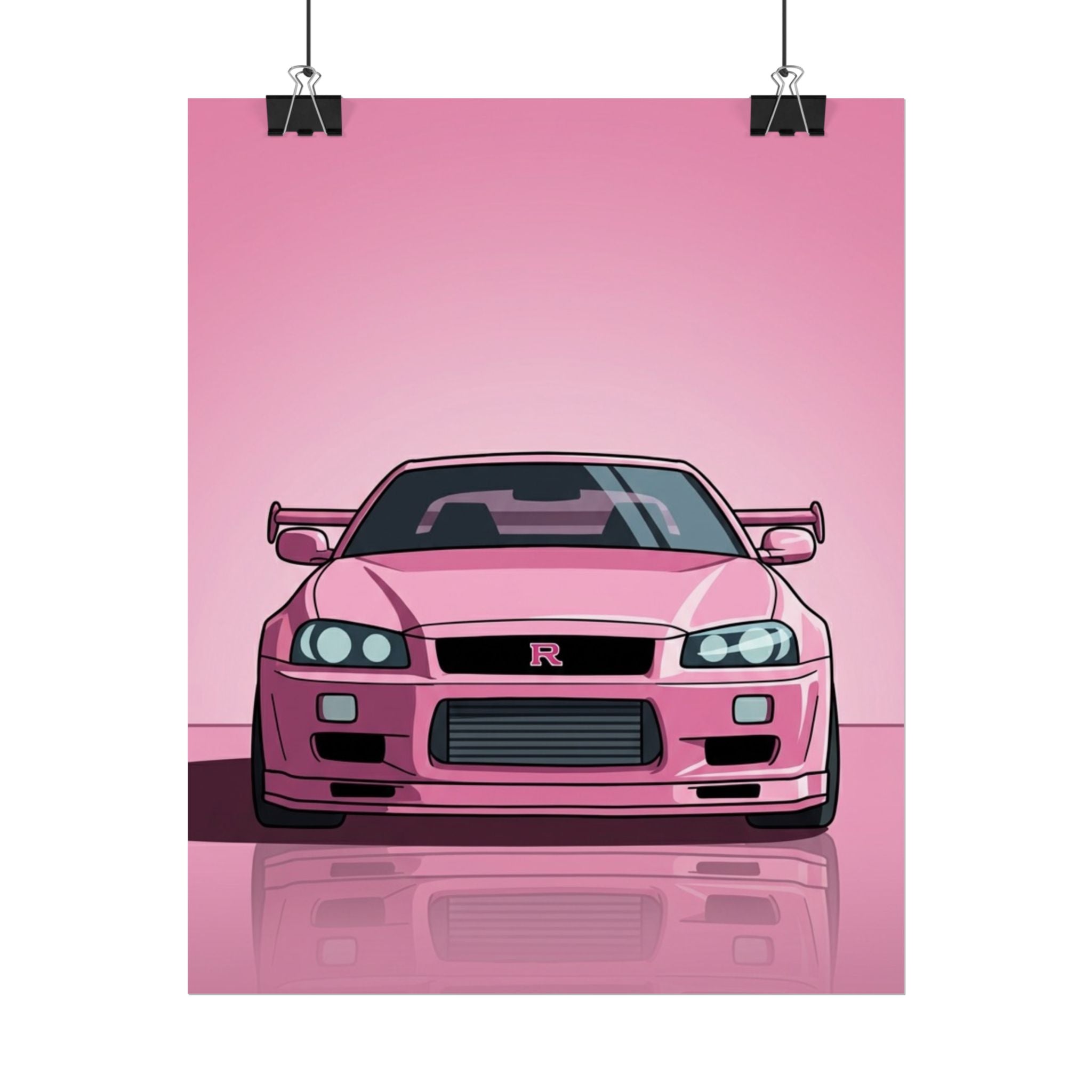 Rolled Poster- Nissan GTR.