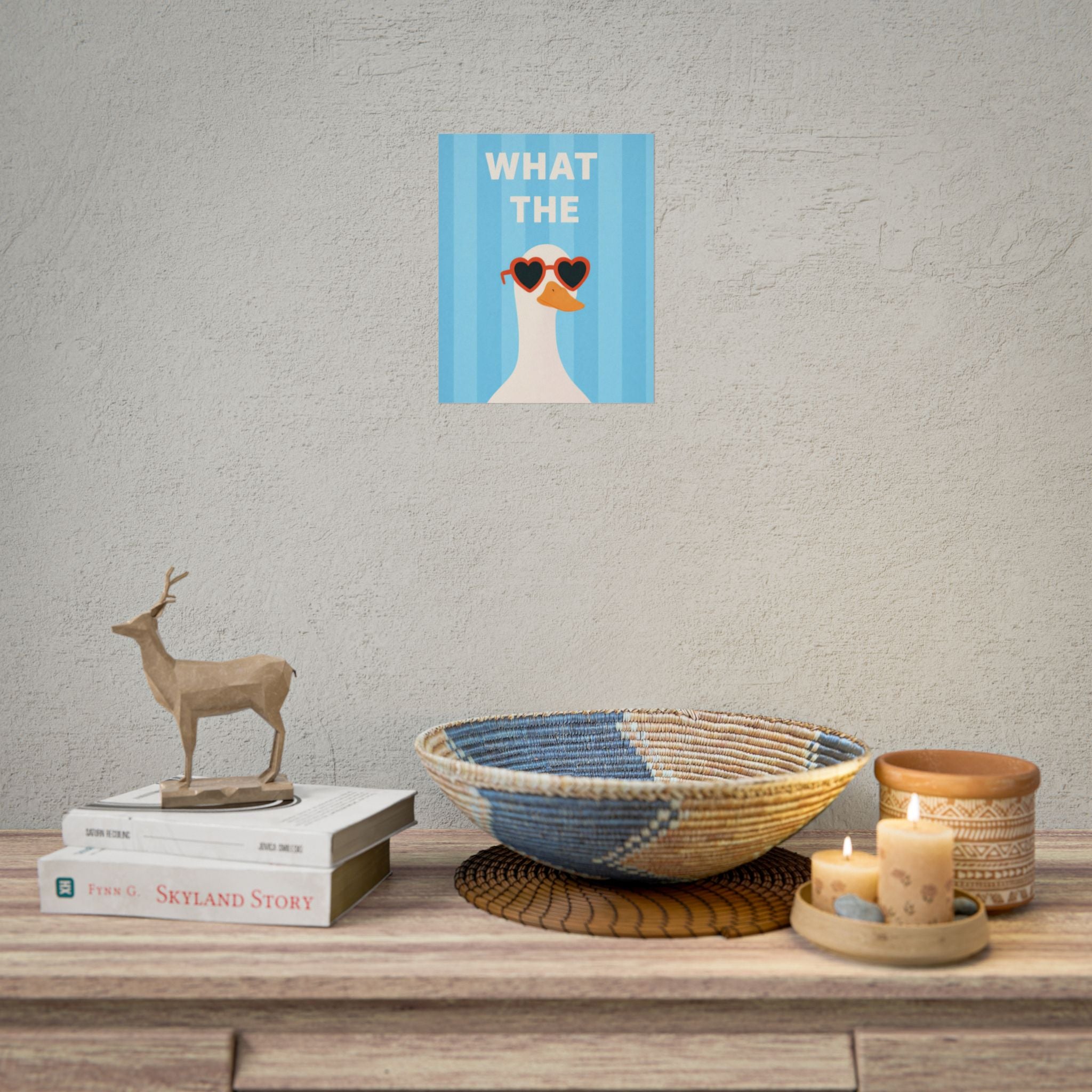 Rolled Poster — WHAT THE…
