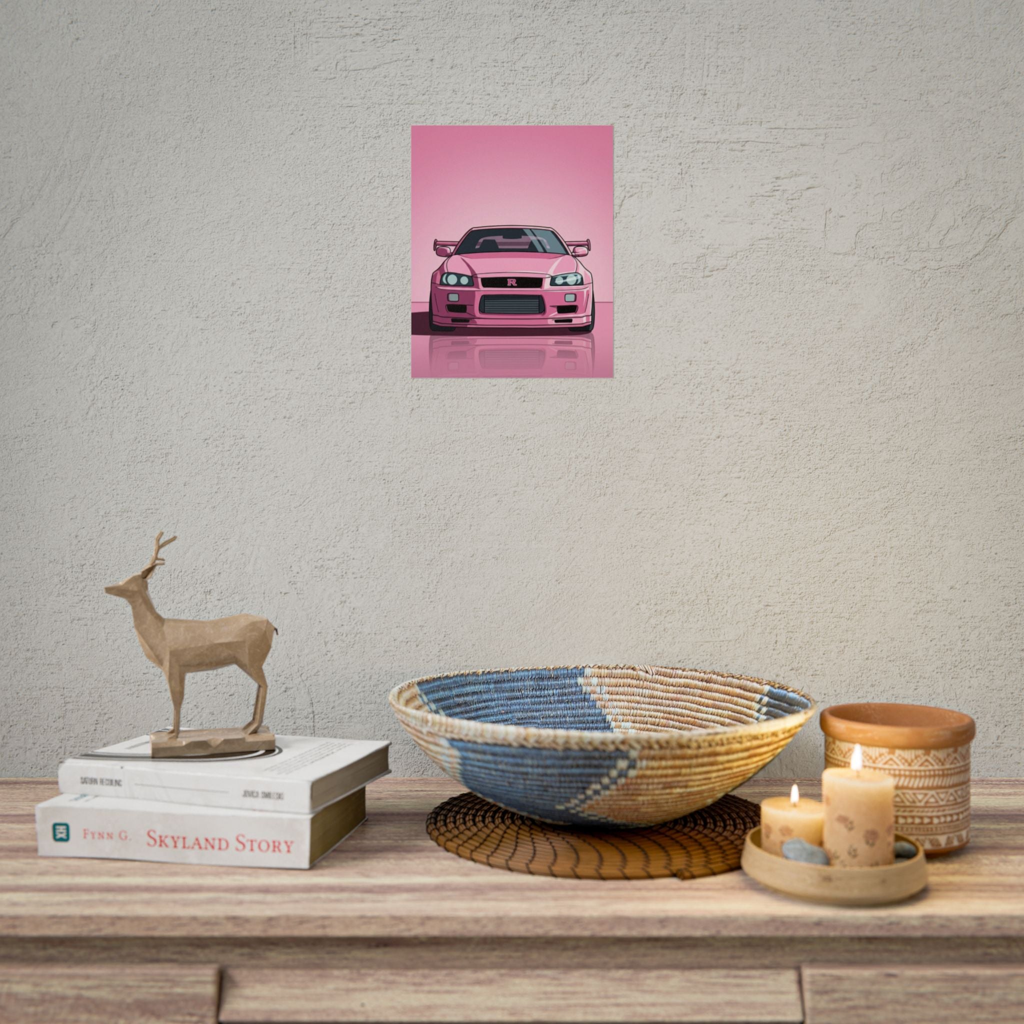 Rolled Poster- Nissan GTR.