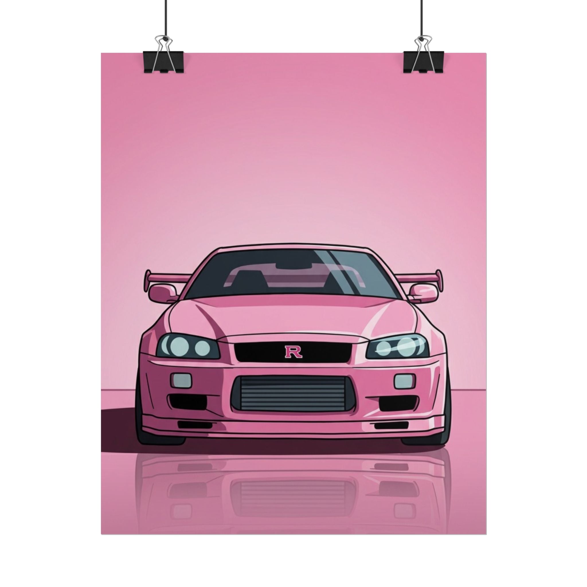 Rolled Poster- Nissan GTR.