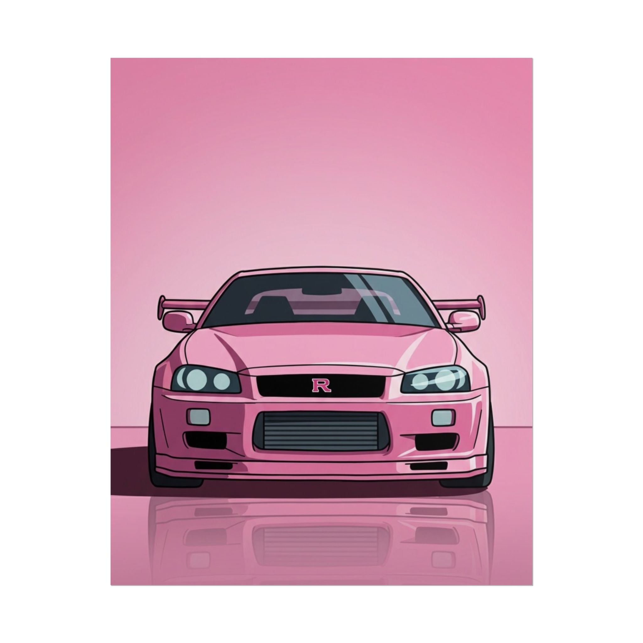 Rolled Poster- Nissan GTR.