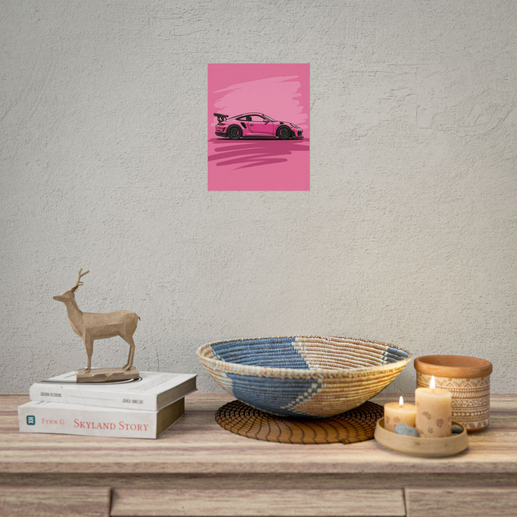 Rolled Poster - Porsche
