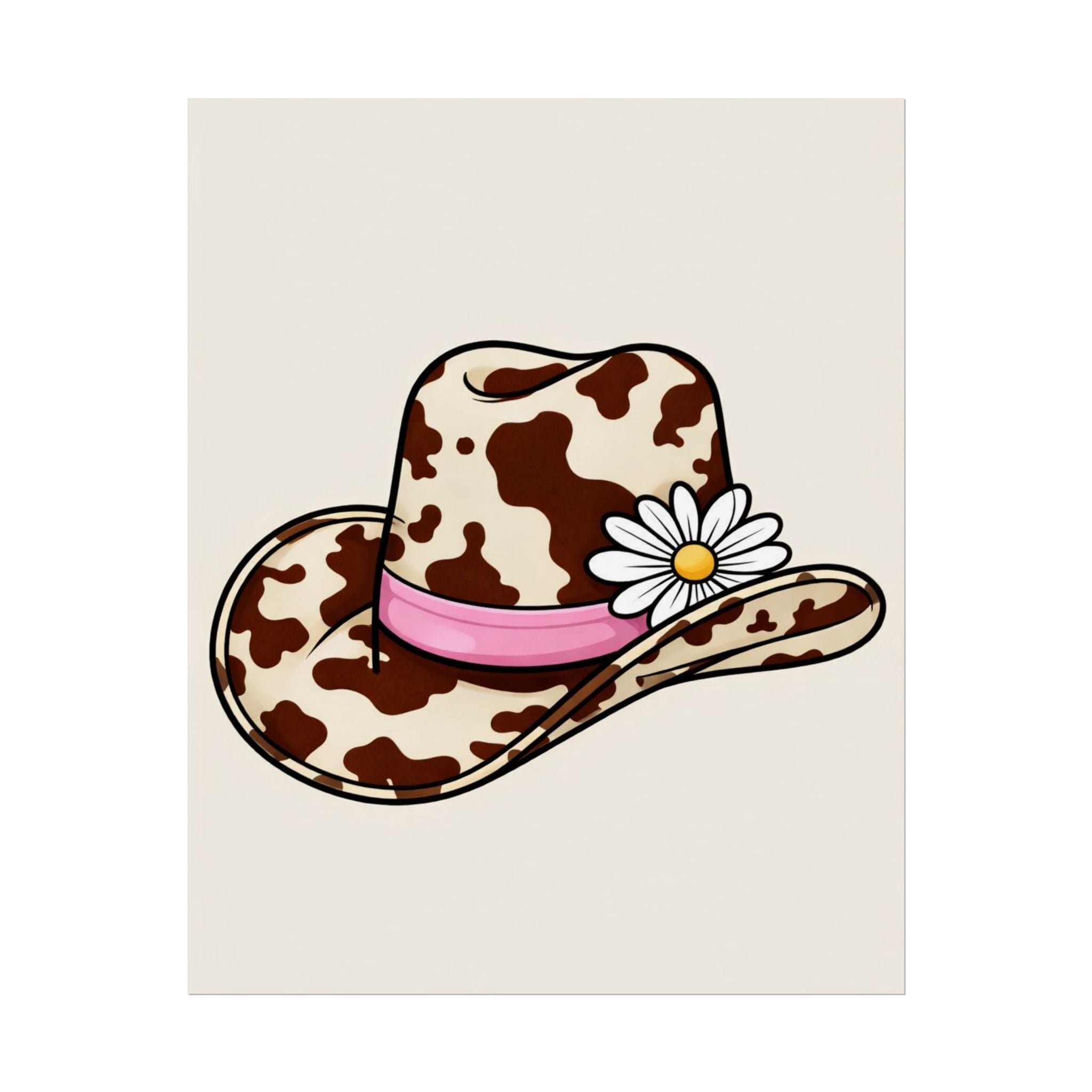 Rolled Poster - Cowgirl Hat