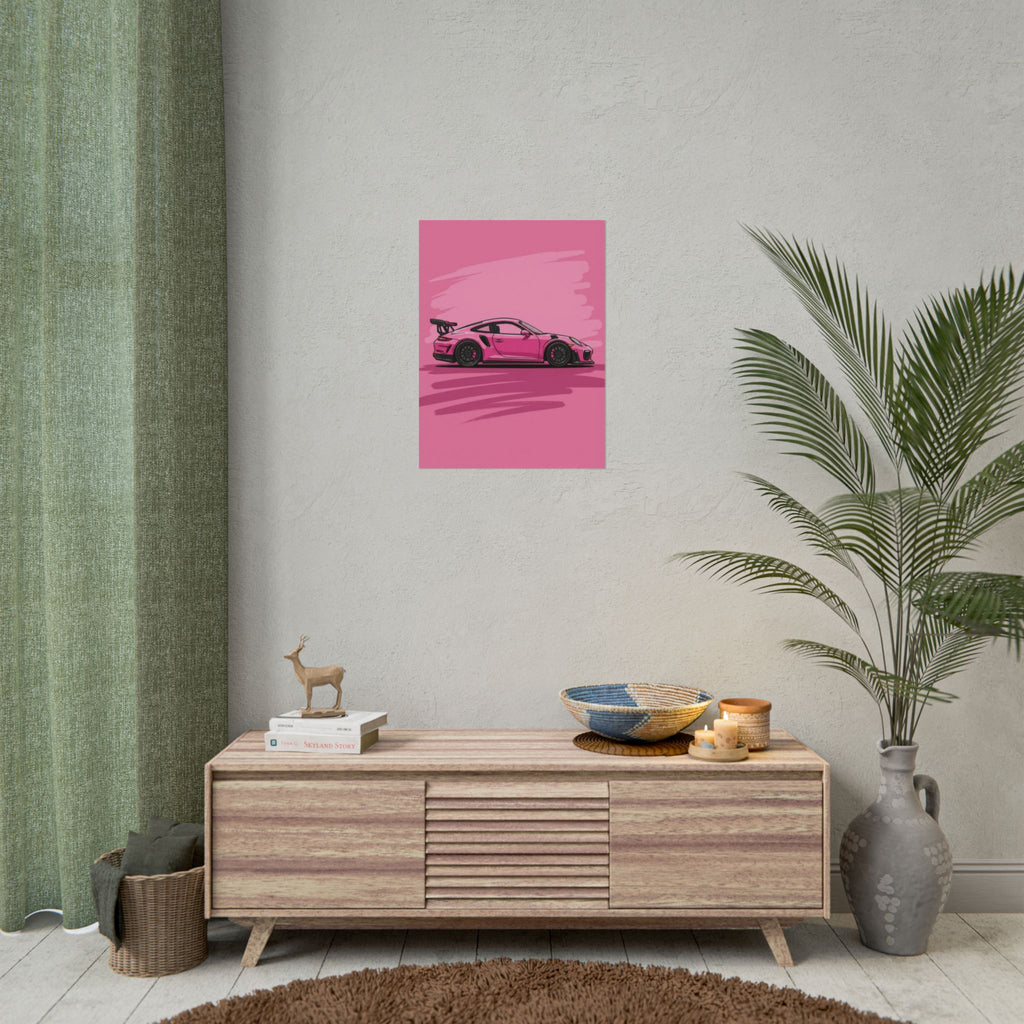Rolled Poster - Porsche