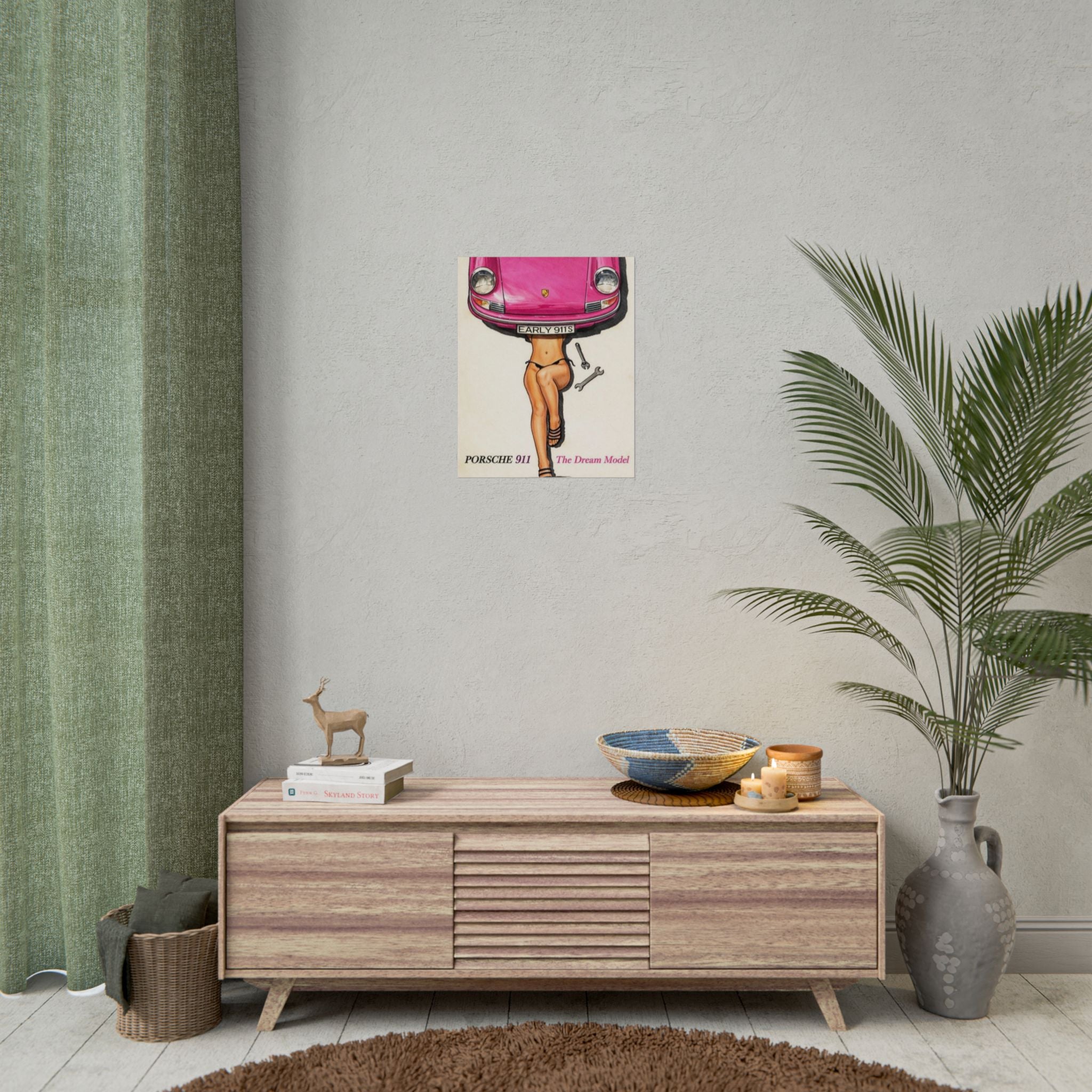 Rolled Poster — Vintage Porsche 911 'The Dream Model'