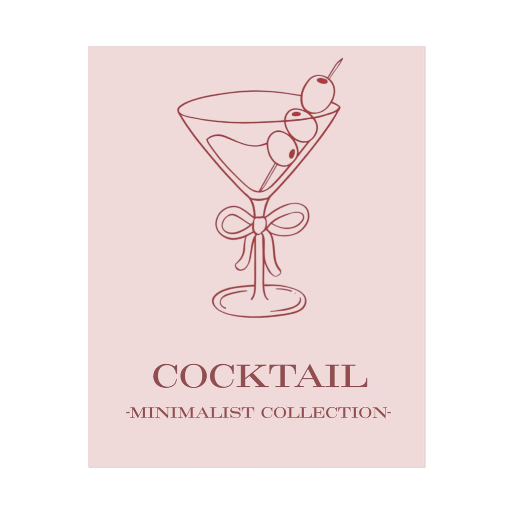 Rolled Posters- Pink Cocktail