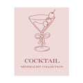 Rolled Posters- Pink Cocktail