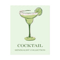 Rolled Posters - Green Cocktail