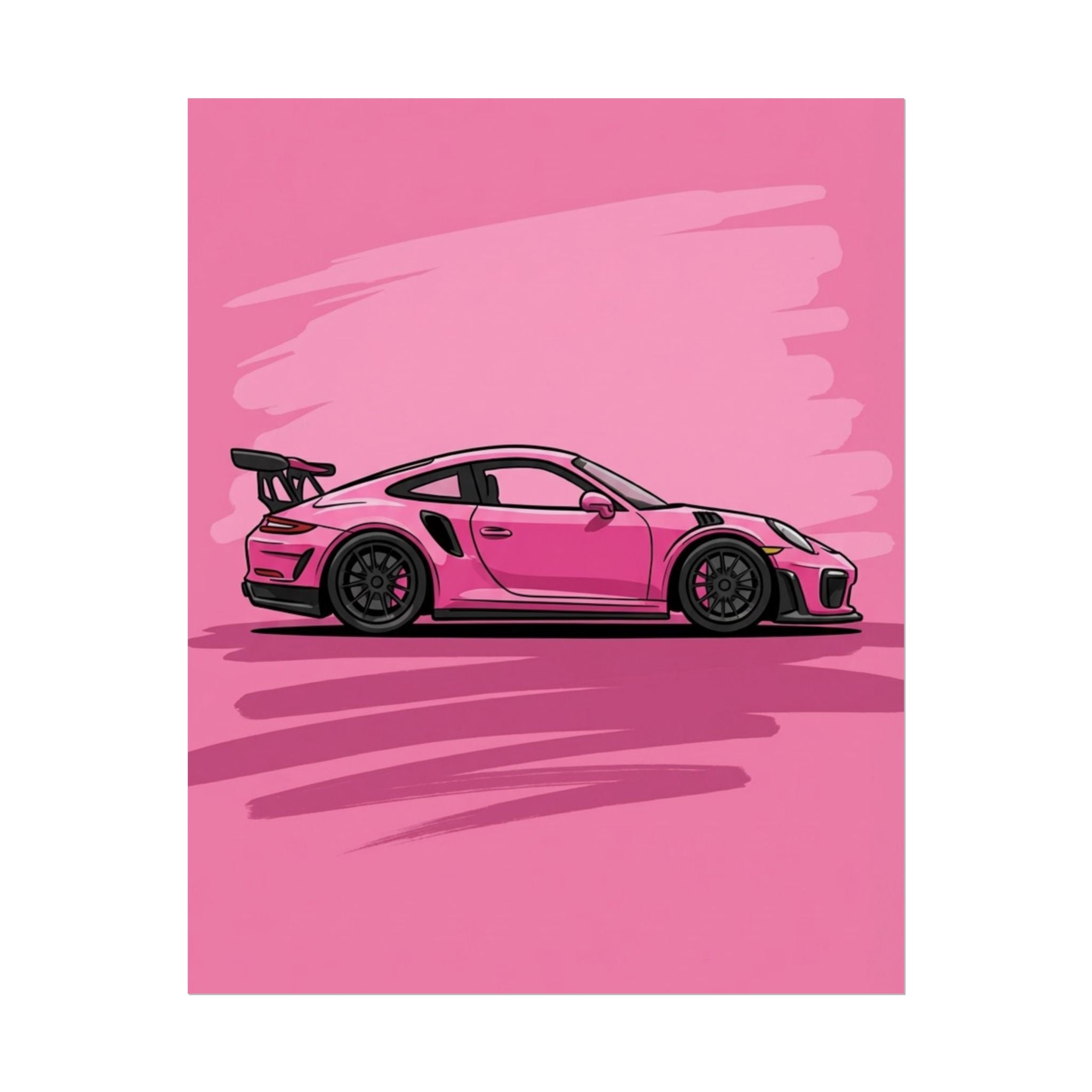 Rolled Poster - Porsche