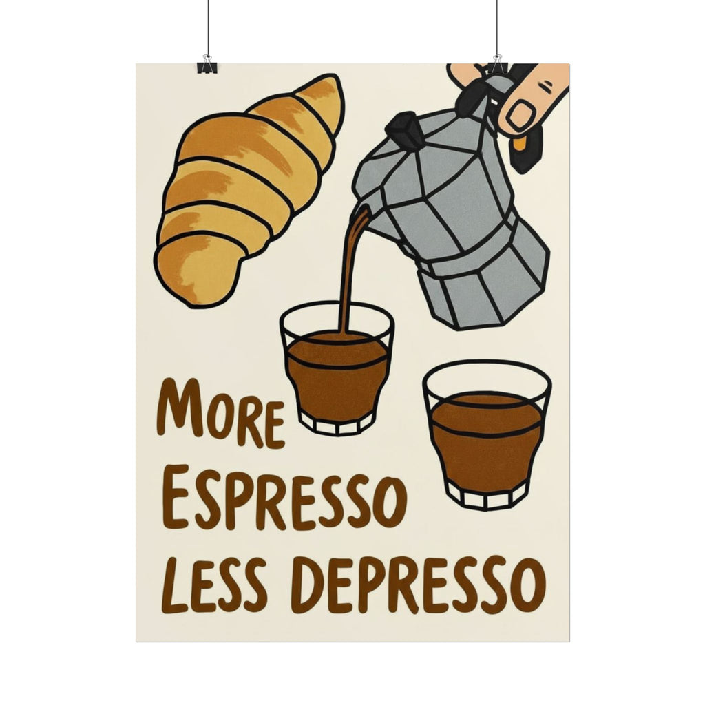 Rolled Poster — More Espresso