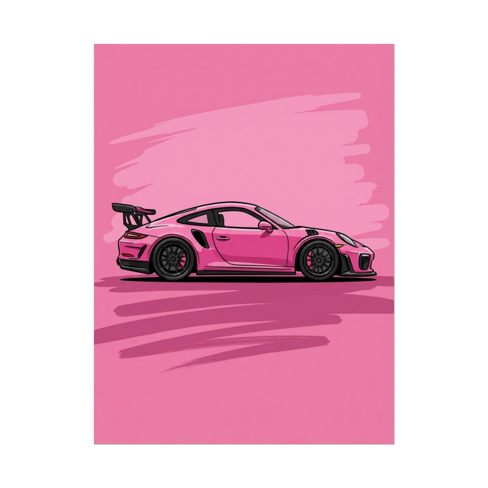 Rolled Poster - Porsche