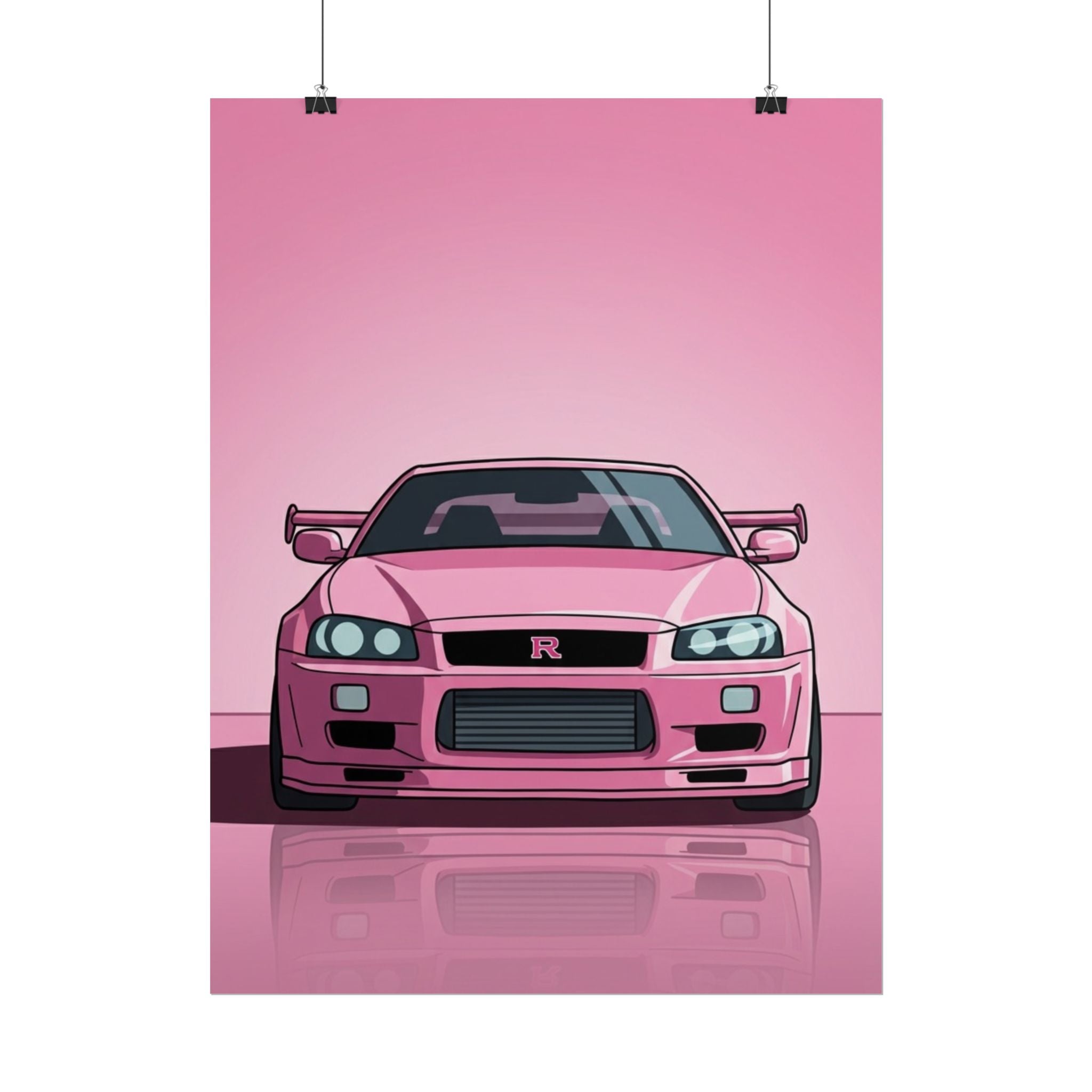 Rolled Poster- Nissan GTR.