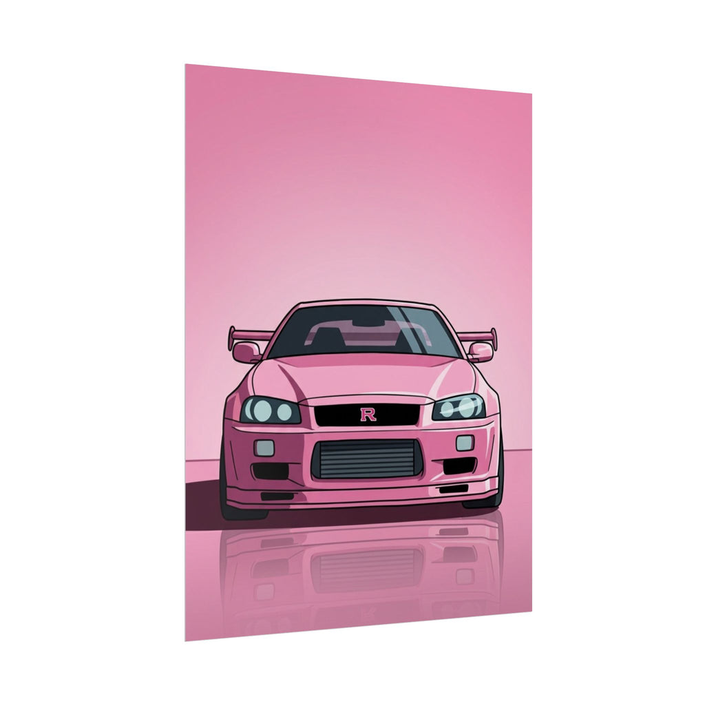 Rolled Poster- Nissan GTR.