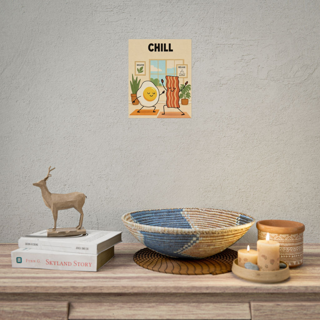 Rolled Poster- Chill Breakfast